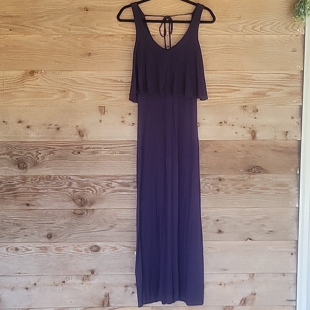 Rolla Coster Navy Blue Maxi Dress Size Small